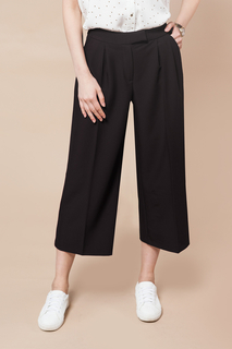 Брюки женские Vilatte D24.407 черные 48