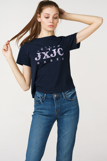 Футболка женская Juicy Couture JWFKT100393/100 синяя L