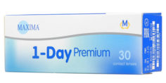 Контактные линзы Maxima 1-DAY Premium 30 линз R 8,6 -0,75