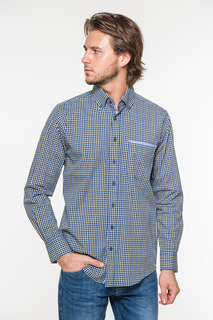 Рубашка мужская Westrenger WS1SM-18-41 синяя 52