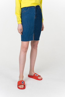 Юбка женская ICHI 20108534 синяя 40