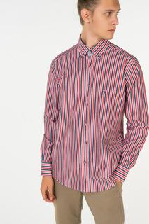 Рубашка мужская Westrenger WS1SM-18-27 красная 50