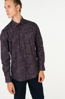 Рубашка мужская Westrenger WS1SM-18-13CN красная 52