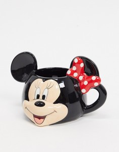 Кружка с принтом «Минни Маус» Disney-Черный