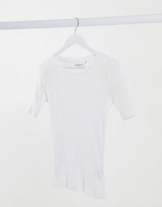 Футболка в рубчик Brave Soul-Белый