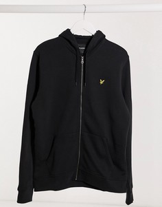 Худи на молнии Lyle & Scott-Черный