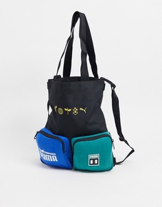 Черная универсальная сумка с логотипом Puma x The Hundreds-Черный
