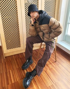 Черно-коричневая куртка Carhartt WIP-Черный