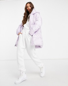 Бледно-сиреневая куртка Columbia Puffect Mid-Фиолетовый
