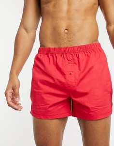 Красные боксеры ASOS DESIGN-Красный