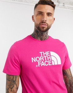 Розовая футболка The North Face Easy-Розовый