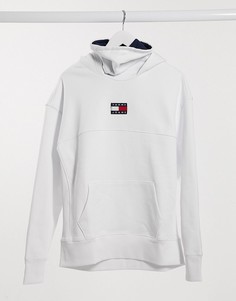 Белый свитшот с воротником-стойкой Tommy Jeans