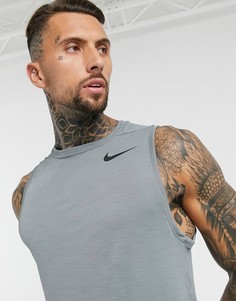 Серая майка Nike Training-Серый
