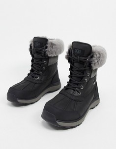 Черные ботинки на шнуровке UGG Adirondack III-Черный