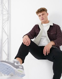 Красная куртка с подкладкой из искусственного меха Levis type 3-Красный Levis®