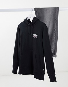 Черный худи с логотипом Puma x Von Dutch