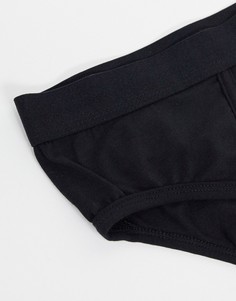 Черные трусы ASOS DESIGN-Черный