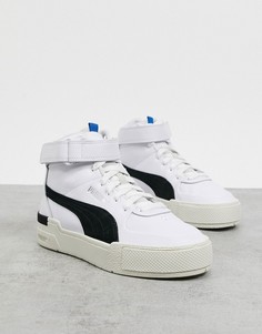Бело-черные кроссовки Puma Cali Sport Hi-top-Белый