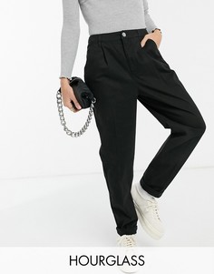 Черные брюки-чиносы ASOS DESIGN Hourglass-Черный