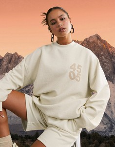 Свитшот с логотипом ASOS 4505-Желтый