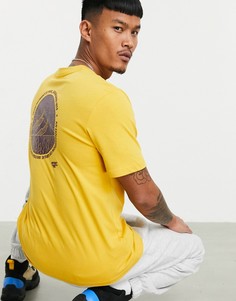 Желтая футболка с логотипом на спине Hi-Tec-Желтый