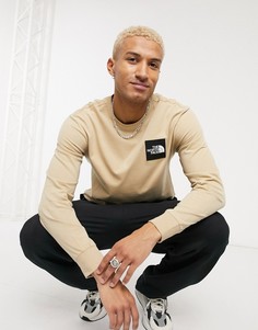 Лонгслив цвета хаки The North Face Boruda-Зеленый