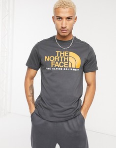 Серая футболка The North Face Fine Alpine 2-Серый