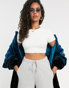 Синяя плюшевая куртка в стиле колор-блок UGG Elaina-Синий