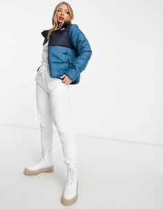 Синяя дутая куртка The North Face Saikuru-Синий