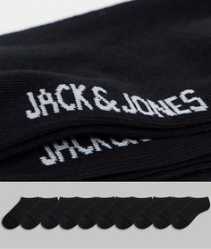 Набор из 10 пар черных носков Jack & Jones-Черный