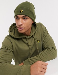 Шапка-бини в спортивном стиле Lyle & Scott-Зеленый