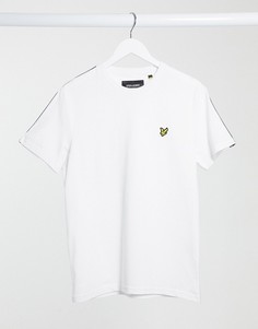 Футболка с лентой Lyle & Scott-Белый
