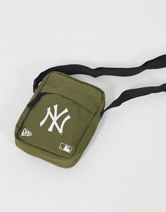 Зеленая сумка через плечо New Era MLB NY-Зеленый