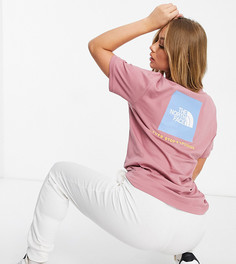 Розовая футболка The North Face Red Box эксклюзивно на ASOS-Розовый