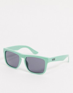 Зеленые солнцезащитные очки в квадратной оправе Vans-Зеленый