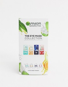 Набор увлажняющих масок для кожи вокруг глаз Garnier Moisture Bomb Eye Sheet Mask Collection-Бесцветный