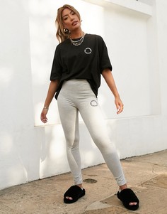 Черная oversize-футболка с логотипом ASOS DESIGN Weekend Collective-Черный