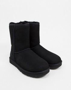 Черные классические короткие сапоги UGG-Черный