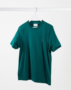 Зеленая футболка Farah Danny-Зеленый