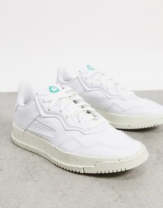 Белые кроссовки adidas Originals Clean Classics Sustainable SC Premiere-Белый