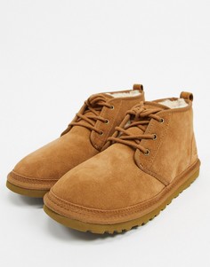 Коричневые ботинки чукка UGG neumel-Светло-коричневый