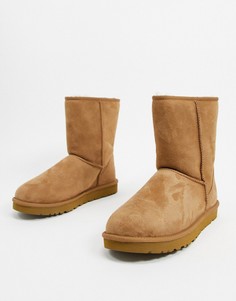 Классические короткие сапоги коричневого цвета UGG-Светло-коричневый