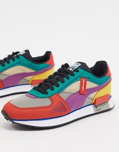 Разноцветные кроссовки Puma x The Hundreds Future Rider-Мульти