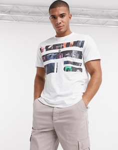 Футболка с фотографией G-Star Originals-Белый