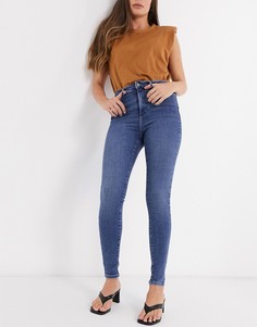 Синие джинсы скинни Vero Moda-Синий