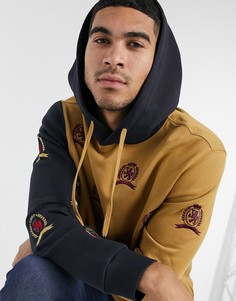 Худи с гербами Tommy Hilfiger Collections-Желтый