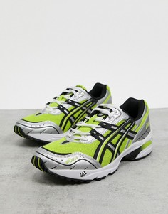 Зеленые кроссовки Asics Gel 1090-Зеленый