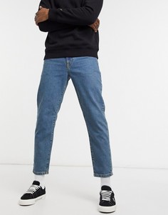 Синие классические джинсы ASOS DESIGN-Синий