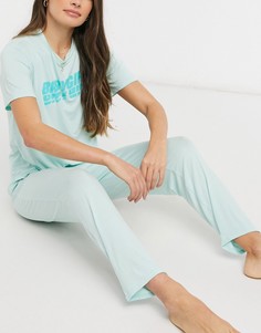 Пижамный комплект с брюками Adolescent Clothing-Синий