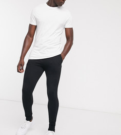 Черные супероблегающие джоггеры из органического хлопка ASOS DESIGN Tall-Черный